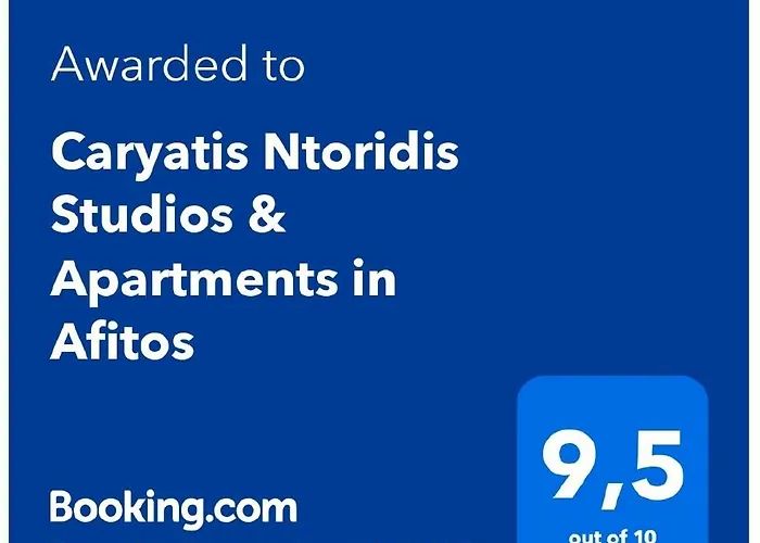 公寓 Caryatis Ntoridis & In 阿菲托斯